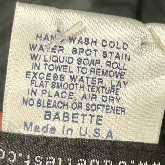 Babette Black Pleated Textured Skirt | Size Small | Made in USA - Picture 5 of 5